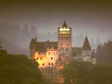 Eerie, Bran Castle, Transylvania 