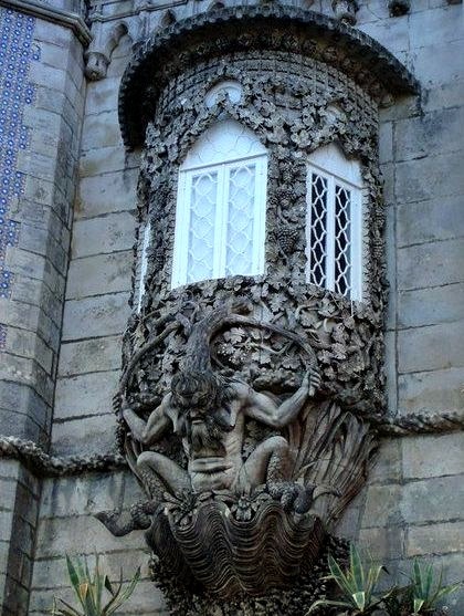 Triton’s Window, Pena Palace, Sintra, Portugal