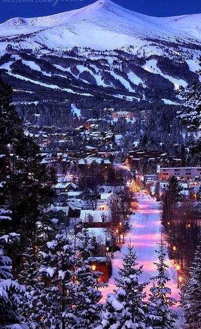Winter's Night, Breckenridge, Colorado