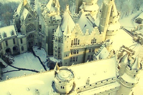 Snow Castle, Pierrefonds, France
