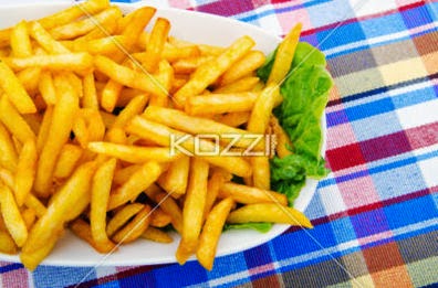 Close Up Of French Fries
