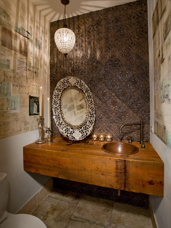 Eclectic Powder Room (Chicago)
