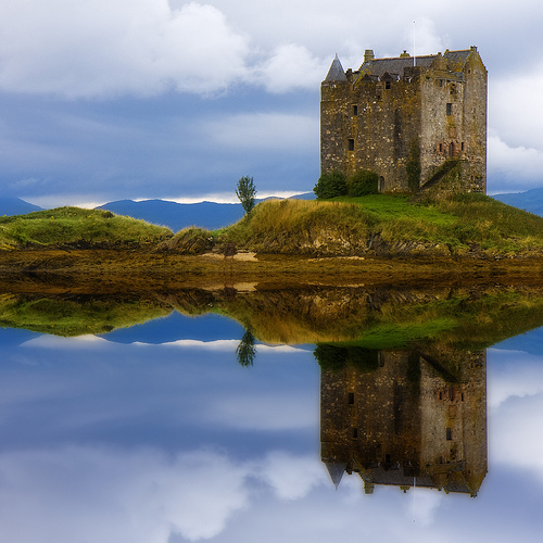 Island Castle, Loch Laich, Scotland